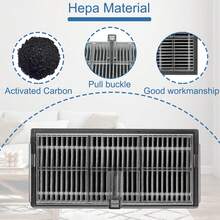 4 قطع من ملحقات فلتر HEPA ل- Dreame L10s Pro Ultra Heat، L10s Ultra Gen 2، X40 Ultra Complete، X40 Master، L40 Ultra، X30 Ultra، Mova P50 Pro Ultra، E30 Ultra مكنسة كهربائية
