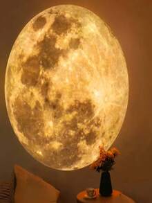 Juego de 7 piezas de proyector de planeta y luna USB que incluye 6 imágenes intercambiables de planetas, luz de proyección de cielo estrellado, luz de decoración de techo ajustable 360 grados LED, perfecta para fiestas, decoración del hogar y decoraciones navideñas - luz de color - Ver 7