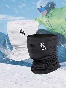 1pc/2pcs Unisex Balaclava Face Mask, Suitable For Daily Use, Outdoor Travel, Hiking, Skiing, Cycling