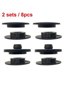 Kẹp thảm sàn ô tô đa năng, nút bấm nhựa chống trượt hai lớp, đinh bấm tròn để cố định thảm - Nhiều màu - Xem 10