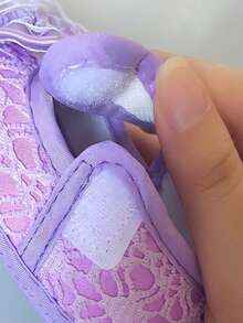 1 Par de Sapatos de Princesa para Bebê Menina, Sapatilhas de Primeira Caminhada com Laço Antiderrapante e Sola Macia para Casamento, Princesa, 0-12 Meses