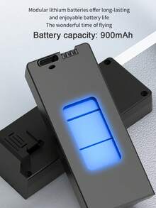 遥控飞机、无刷电机、飞机模型、高清航拍、带屏幕显示的遥控器、无人机、四轴飞行器 - 查看 8