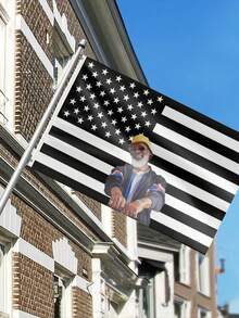 1pc Customized Outdoor Flag In Multiple Sizes, Photo Customized Outdoor Flag, 4th Of July Customized, DIY, Double-Sided Flag, Yard Decor, Outdoor Decor, Home Decor, Suitable For All Seasons, Gift For Family, Personalized Gift, Flag Pole Not Included