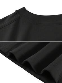 Men Sports Tees & Tanks - Black - View 6