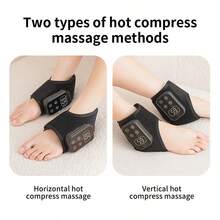1PC Electric Heating Ankle Protection 5-Speed Charging Graphene Thermal Protection Ankle Wrist Joint Electric Hot Compress Massager
