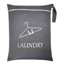 Large Waterproof Laundry Bag With Zipper - Polyester Wet/Dry Storage Bag For Dirty Clothes, Gym, Swimwear, Yoga, Travel - Sports Equipment Storage Bag - Portable Travel Bag, Ideal For Both Men And Women!