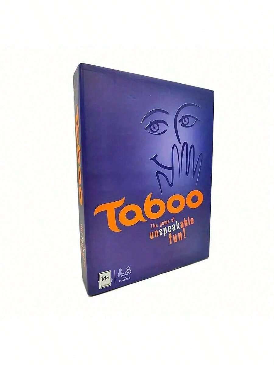 1件禁忌游戏，标准禁忌游戏，趣味十足的桌游，成人派对家庭聚会卡牌游戏，圣诞节感恩节假日礼物，游戏礼物，家庭聚会娱乐卡牌游戏，朋友聚会卡牌桌游，假日旅行娱乐游戏，情侣卡牌桌游 - 紫色 - 查看 1