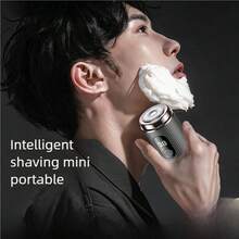 OBOVAY 300mAh Portable Electric Shaver With LED Power Display, Easy Cleaning, USB Charging, IP66 Waterproof & Dustproof - Perfect Christmas & Valentine's Day Gift