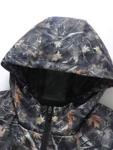 Men's Casual Long Sleeve Jacket, Men's Sportwear, Fashion Clothing - Green - View 3