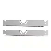 2X Wheel Alignment Tool Toe Plates Accurate Measurements With 2 Tape Measures UK - Silver - View 1