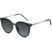 Lentes De Sol Mujer Hombre Marco Redondo - Verde/Gris - Ver 11