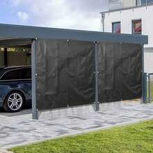 Sun Shade Cloth With Grommets, Pergola Shade Cover Canopy, Privacy Screen Polyester Tarp For Patio Outdoor Garden Backyard Carport Garage, Easy To Install