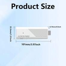 Stick de TV Android 14 H313PRO 2025 talla grande reciente, con control remoto de voz Bluetooth 5.2, chip H313, 2GB+16GB de almacenamiento, WiFi de doble banda, reproductor de streaming 8K. Ideal para cine en casa y entornos de oficina, entretenimiento de oficina, soluciones de streaming, reproductor multimedia portátil, dispositivo de streaming moderno, accesorio de TV de configuración avanzada, alto rendimiento, regalo festivo de entretenimiento de cine en casa.