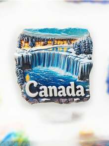 1个世界文化3D冰箱贴，印有9个国家地标，例如日本和服、加拿大枫叶、自由女神像、甲虫等。采用高饱和度树脂压花工艺，精准再现文化符号。双尺寸标记（标准尺寸6.5厘米/2.55英寸），带有樱花烫印和彩虹路标等细节，彰显收藏品质。是旅行纪念品市场和文化收藏产品的理想之选。 - 彩色 - 查看 13