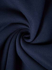 Men's Paris Print Hoodie And Sweatpants Set - Autumn And Winter Multi Color Casual Sportswear - 藏蓝色 - 查看 5