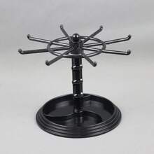 Keychain Holder Rack, Small Pendant Display Rack, Storage Rack, Rotating Rack - 2 layers of rotation - View 15