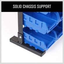Storage Bins Parts Rack 36Pcs Bin Organizer Garage Plastic Shop, Tools Men - Standard - View 6