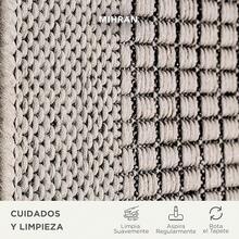 Alfombra beige para dormitorio con cubierta protectora|La alfombra perfecta para una decoración moderna y elegante del hogar.|Alfombra de Alta Calidad para Sala de Estar - Adecuada para Exteriores|Fácil de Limpiar - Aspiradora - Blanco étnico - Ver 6