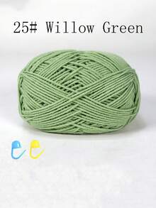 1/3包 50克 4股钩针线，带记号扣的钩针线，初学者钩针套装，多包装编织线，优质腈纶线，柔软钩针线，DIY工艺品，围巾（配饰颜色随机）