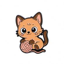 Cat Enamel Pin Lapel Pins Badges On Backpack Women's Brooch Clothes Gift Jewelry Fashion Accessories - ZH1220-2 - View 11