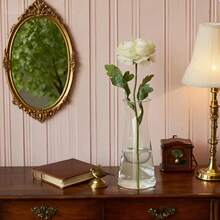 1/5/10/8 buc Vaze din plastic de înaltă calitate, în stil diamant, transparente, lucrate manual, potrivite pentru diverse buchete de flori și aranjamente decorative, ideale pentru sărbători, casă, masă, accesorii pentru petreceri de nuntă, vaze cilindrice din plastic durabile cu laterale netede și transparente, potrivite pentru aranjamente florale centrale și uz zilnic, model geometric contemporan, plastic transparent