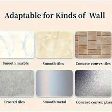 1/2 PCS Modern Corner Storage Rack Without Drilling - Durable ABS Material Bathroom Storage Rack, Toilet Storage Rack, Bathroom Corner Rack, Wall-Mounted Toilet And Washbasin Wall Storage Rack Without Drilling, Halloween And Christmas Gifts