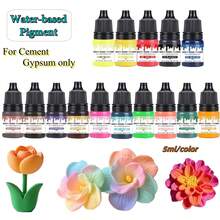 15/1/30 Warna Pigmen Semen Gipsum, Pewarna Cair Berbasis Air, Pewarna Bubuk Gipsum Konsentrat, Pewarna Pekat untuk Cetakan Plaster 10ml/Buah - Pewarna Semen Gypsum - View 10