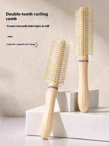 1 Stück/4 Stücke flauschiger Luftpolster Haarbürstenset, Langhaar-Glättungsbürste, für Studenten-Wohnheim & Zuhause, Lockenmassage-Bürste