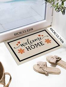 1PC Rectangular Cartoon Pattern Carpet, Suitable For Outdoor, Entrance, Living Room, Bedroom, Laundry Room, Bathroom, Game Room, Washable All-Season Decorative Mat, Home Decoration - Multicolor - View 3