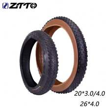ZTTO Snow Fat Bike Tires Durable Foldable 60TPI Puncture Resistant Tire 20x3.0 20x4.0 26x4.0 Mobilebike Schrader A/V Inner Tubes