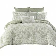 Natalie Bonus Comforter Set Twin Sage Green - Natalie Sage OffWhite - Ver 4