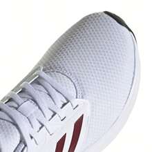 Scarpe da corsa da uomo Adidas Galaxy 6 M, semplici, sportive, annodate, per palestra e fitness, primavera/estate - Bianco e granato - Visualizzare 8