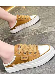 These Breathable, Multi-Functional Women's Travel And Casual Athletic Shoes Are Essential Everyday Footwear And Easy To Wear. - Yellow - View 6