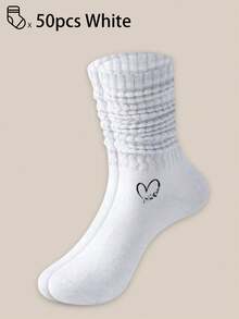 40只/30只/24只装男女通用舒适运动袜，适合运动和训练，女士长袜，适合休闲和商务穿着，抗菌、柔软、黑白配色，防臭、吸湿排汗、轻便透气，适合秋冬季节，另有20只/10只/8只/6只/4只/2只装可选。透气性极佳。 - 彩色 - 查看 57