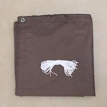 Sun Shade Cloth With Grommets, Pergola Shade Cover Canopy, Privacy Screen Polyester Tarp For Patio Outdoor Garden Backyard Carport Garage, Easy To Install