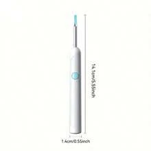 Wireless Earwax Cleaning Kit With Camera And Lighting, 6 Silicone Accessories - Rechargeable Lithium Battery Ear Cleaner, Formaldehyde Free, Metal, Plastic And Silicone Structure -  And Convenient Household Earwax Cleaning Tool - màu đen - Xem 9