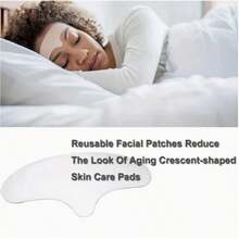 1 片硅胶唇贴可重复使用透明唇贴护肤工具 - 白色 - 查看 8