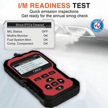 OBD2 扫描仪代码读取器发动机故障扫描仪 CAN 诊断扫描工具，适用于 1996 年以来所有 OBD II 协议汽车