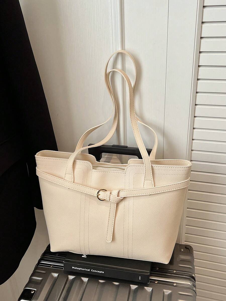 Women's Large Capacity Tote Bag, Suitable For Daily Commute, Autumn/Winter