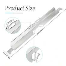 2X Wheel Alignment Tool Toe Plates Accurate Measurements With 2 Tape Measures UK - Silver - View 4