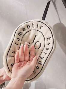 1/2 chiếc khăn tay đơn giản, hình hoạt hình dễ thương, siêu thấm hút, nhanh khô, khăn vuông nhỏ không rụng lông, khăn tay dày dặn bằng vải lông san hô. - Nhiều màu - Xem 8