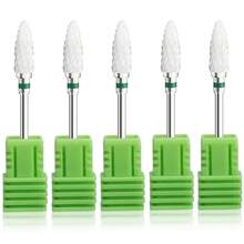 Bộ 5 hoặc 10 dụng cụ cắt gốm, mũi khoan móng, dụng cụ mài móng gel, dụng cụ loại bỏ lớp biểu bì, bộ giũa móng điện, phụ kiện - Nhiều màu - Xem 23