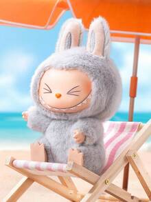 Pop Mart 100% 正品 THEMONSTERS 坐姿派对毛绒盲盒 - 密封神秘盒 - 随机密封收藏品（仅此一盒）