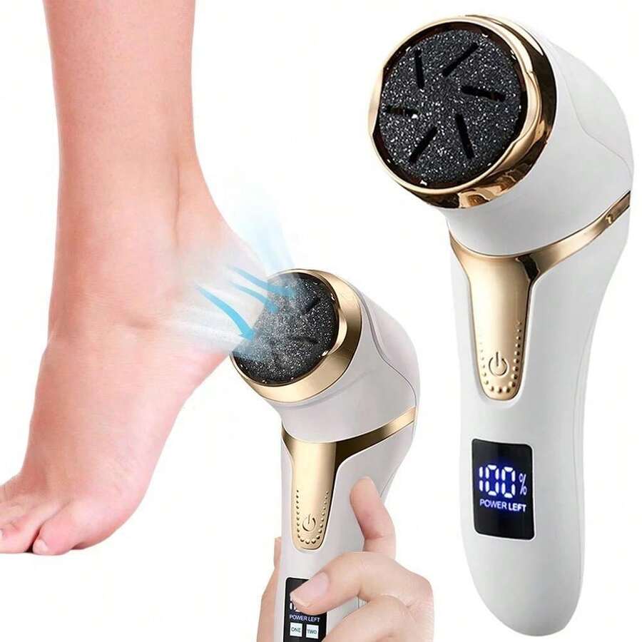 10 In 1 Electric Foot Grinder Callus Remover Professional Pedicure Machine Rechargeable Foot File Heel Dead Skin Scrubber With 3 Heads 1500mAh