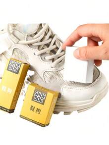 1个/2个麂皮橡胶橡皮擦，用于清洁鞋子，去除油漆或网面运动鞋上的磨损痕迹，干洗，去污，抛光，适用于麂皮、磨砂皮、天鹅绒、运动鞋、皮鞋和其他材料。