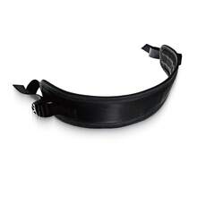1 pieza Cinturón con acolchado para puente glúteo y elevación de cadera - Banda de resistencia ajustable para entrenamiento de peso para ejercicios de glúteos, gimnasio, yoga, sentadillas y fortalecimiento de glúteos (Negro/Rosa)