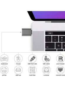 USB C To USB Adapter [5 Packs], Thunderbolt 3 To USB 3.0 OTG Adapter