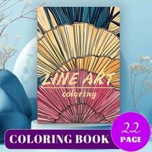 [NEW LME ART/Enchanted Fonest Charm Coloring Book] 1pc Original Coloring Book, 22 Pages Single-Sided Printing, Clear Lines And Exquisite Patterns, Ideal For Relaxation | Perfect Gift For New Year, Valentine's Day, Christmas, Birthdays, School Holidays, Perfect For Adults & Teens & Child - Fan - View 1