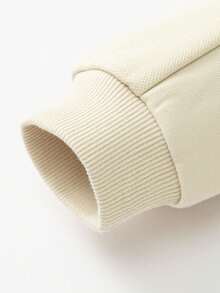 mini bala Girls Lace Baseball Jacket Soft Breathable Comfortable Durable Fall Top - Camel - View 7