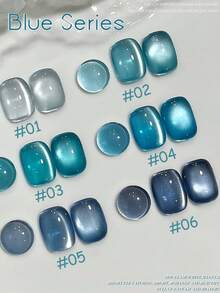 12ml春夏热销美甲秋夜猫眼胶指甲油美甲沙龙专用黑色灵动琥珀棕红色玻璃珠指甲胶秋冬美甲万圣节美甲美甲用品圣诞美甲